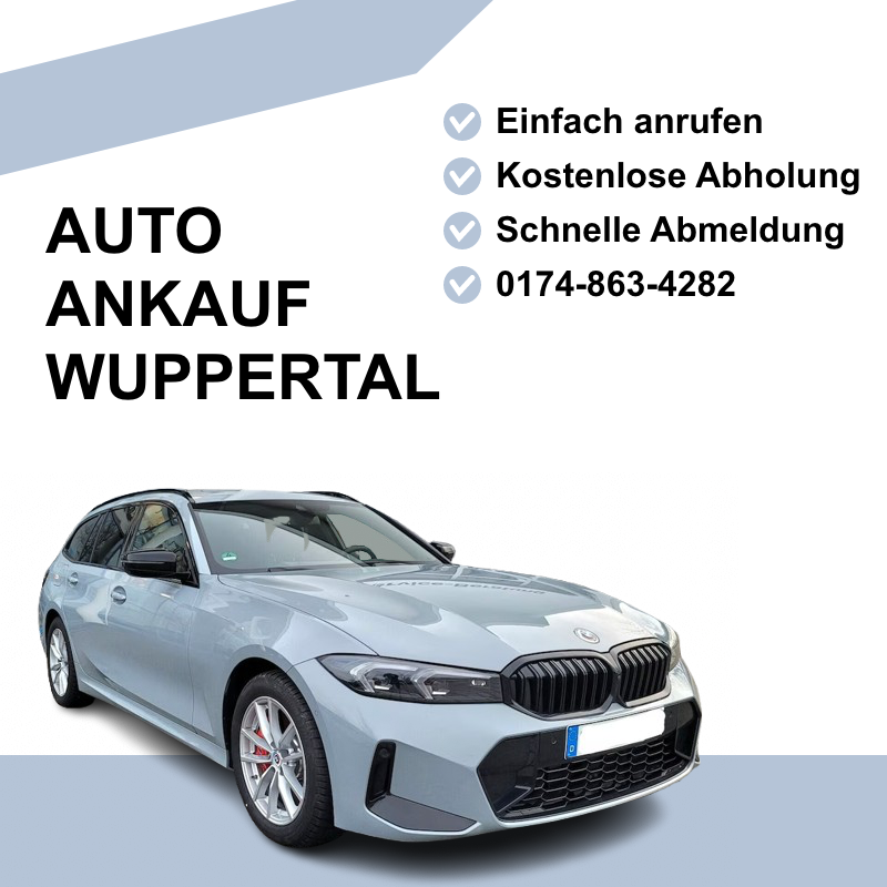 Verkaufen Sie Ihr Auto in Wuppertal – Schnell, Sicher & Zum Bestpreis!“ Oder „Ihr zuverlässiger Partner für den Autoankauf in Wuppertal – Transparent & Fair!